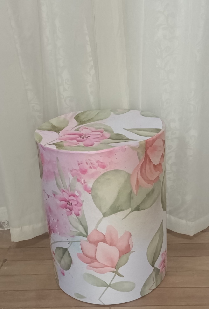 Capa de Cilindro Sublimada: Jardim Encantado\M      - CRIS FEST DECOR - PEGUE E MONTE