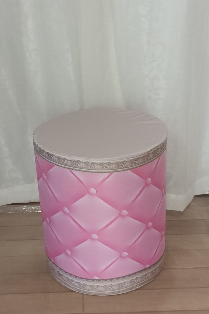 Capa de Cilindro Sublimada: Ursinha Princesa\ P   - CRIS FEST DECOR - PEGUE E MONTE