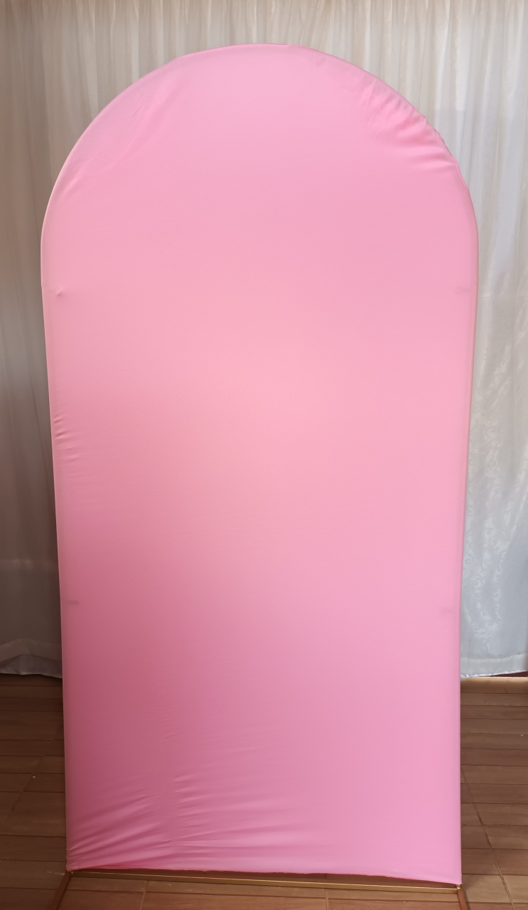 Capa Painel Retangular/Romano 1M- Rosa Claro - CRIS FEST DECOR - PEGUE E MONTE