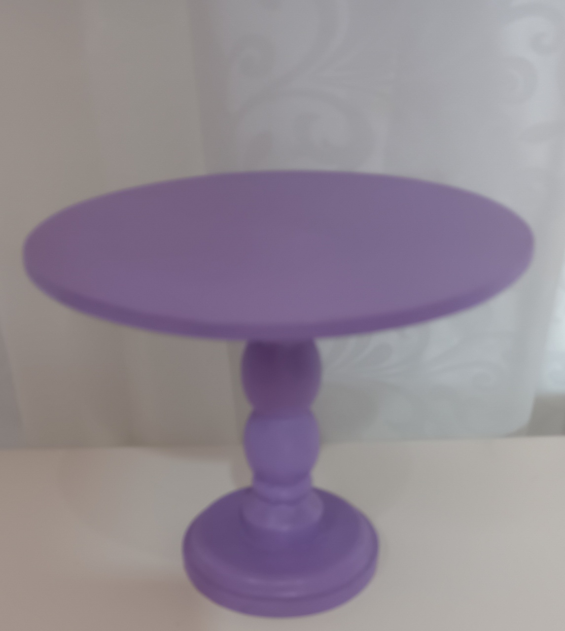 Bandeja  Alta Mdf - Lilas - CRIS FEST DECOR - PEGUE E MONTE