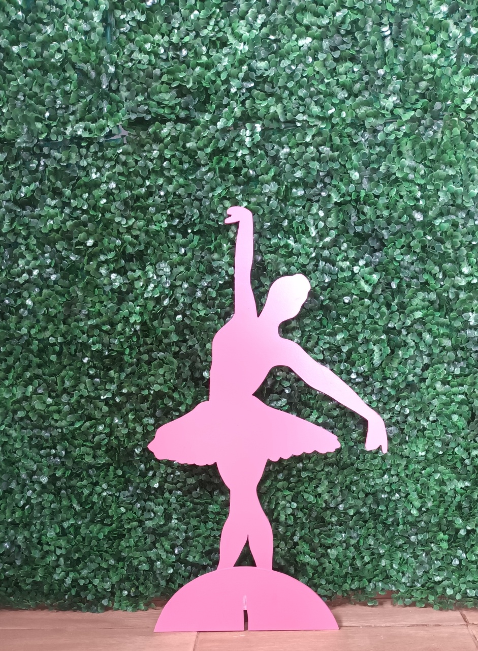 Toten Mdf - Bailarina - CRIS FEST DECOR - PEGUE E MONTE