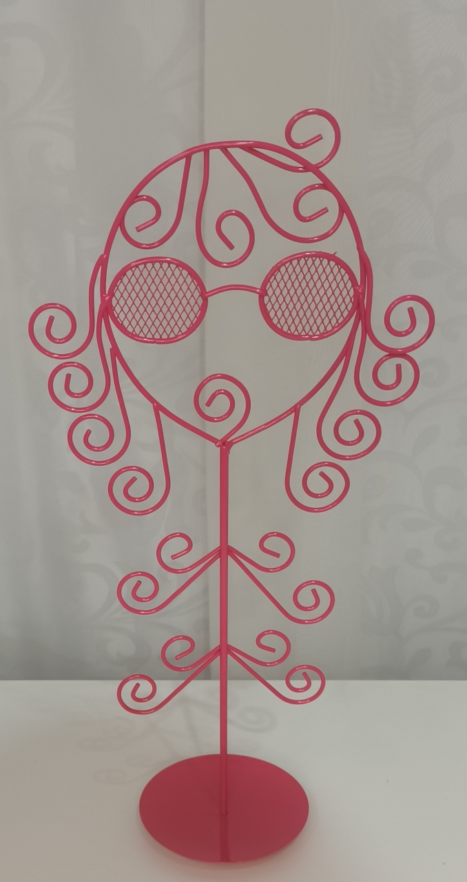 Adereços de Mesa - Boneca Aramado Rosa  - CRIS FEST DECOR - PEGUE E MONTE