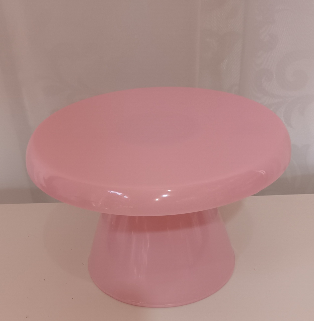 Bandeja Cogumelo - Rosa Candy - CRIS FEST DECOR - PEGUE E MONTE