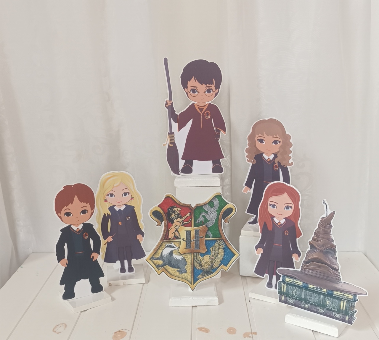 Display de Mesa - Tema: Harry Potter - CRIS FEST DECOR - PEGUE E MONTE