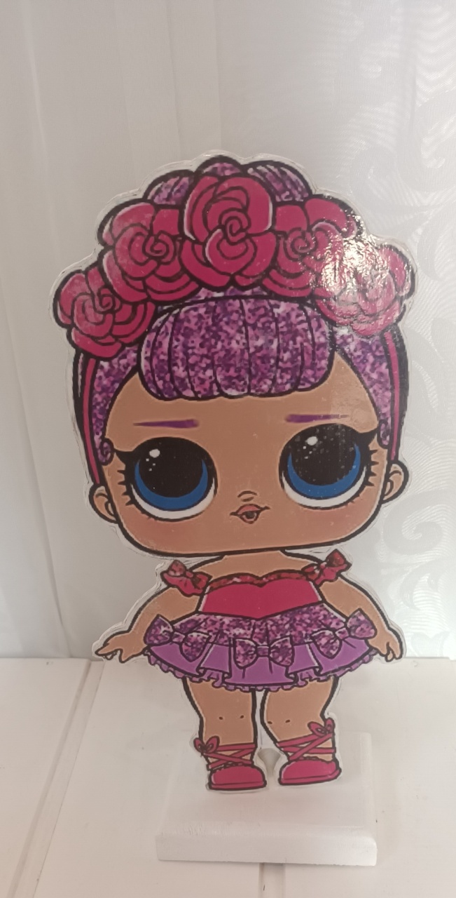  Display de Mesa - Tema: Lol  - CRIS FEST DECOR - PEGUE E MONTE