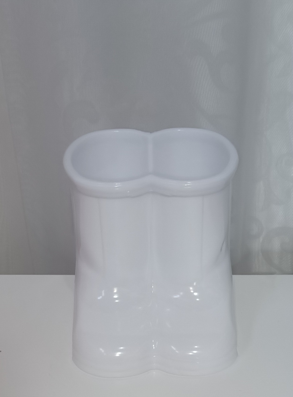 Botinhas Acrilico: Branco - CRIS FEST DECOR - PEGUE E MONTE