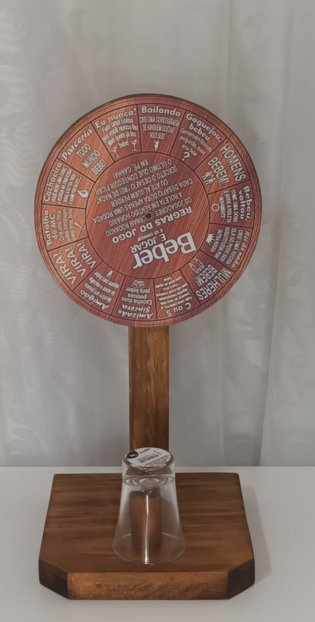 Adereços de Mesa - Roda de Shot Vira Vira - CRIS FEST DECOR - PEGUE E MONTE