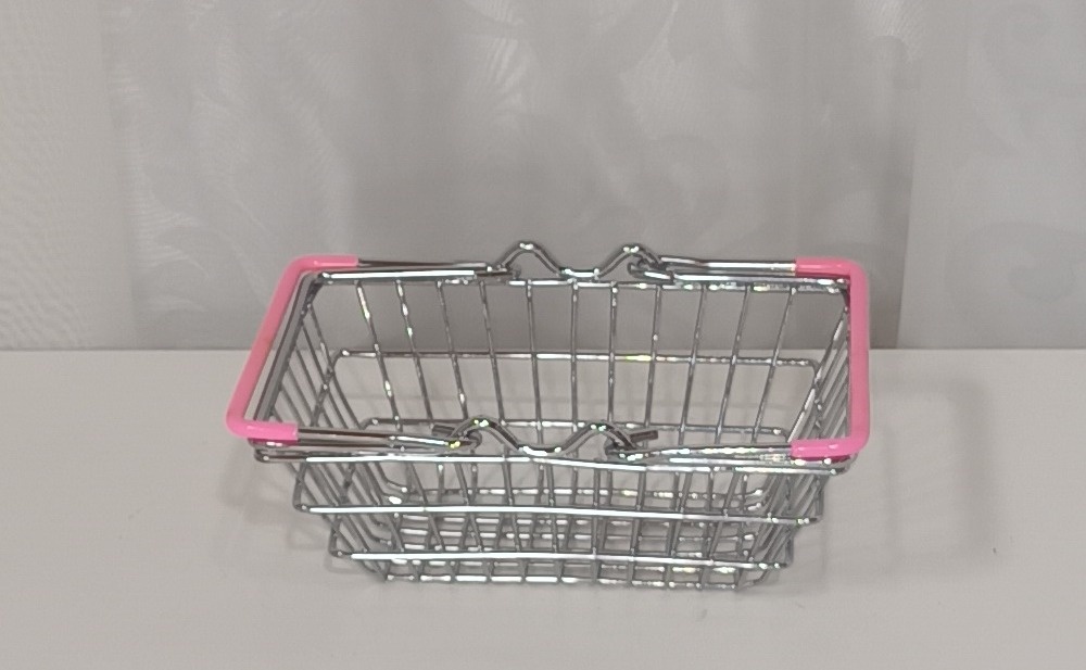 Adereços de Mesa - Cesto de Compras Mini - CRIS FEST DECOR - PEGUE E MONTE