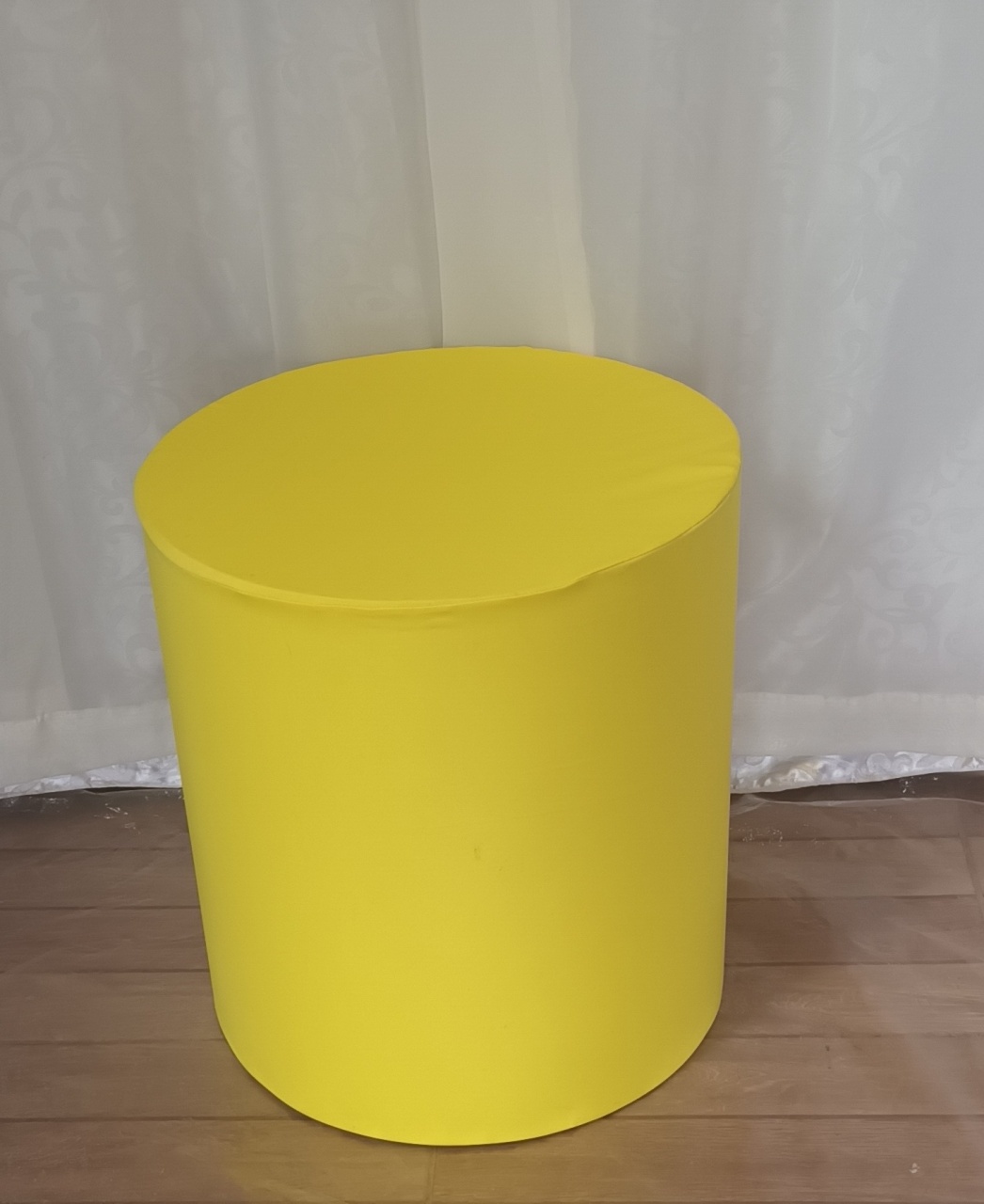 Capa de Cilindro Lisa: Amarelo B\P   - CRIS FEST DECOR - PEGUE E MONTE