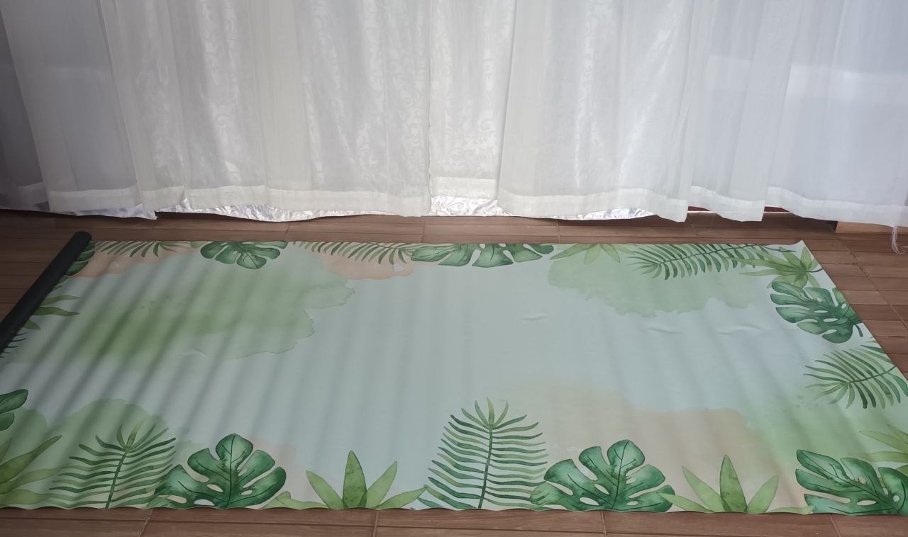 Tapete Sublimado 2,50X1,35 Folhagens Safari - CRIS FEST DECOR - PEGUE E MONTE