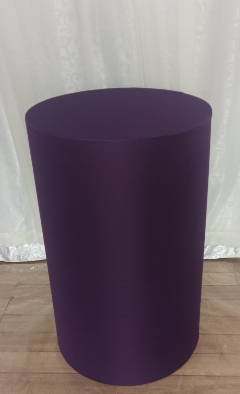 Capa de Cilindro Lisa: Roxo C\G   - CRIS FEST DECOR - PEGUE E MONTE