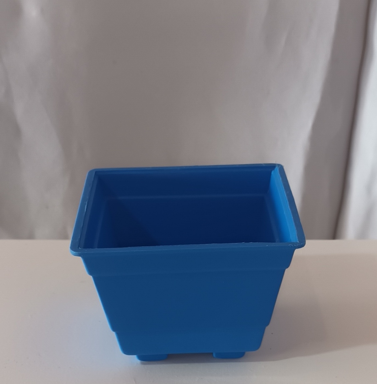 Mini Vaso Pvc Azul - CRIS FEST DECOR - PEGUE E MONTE