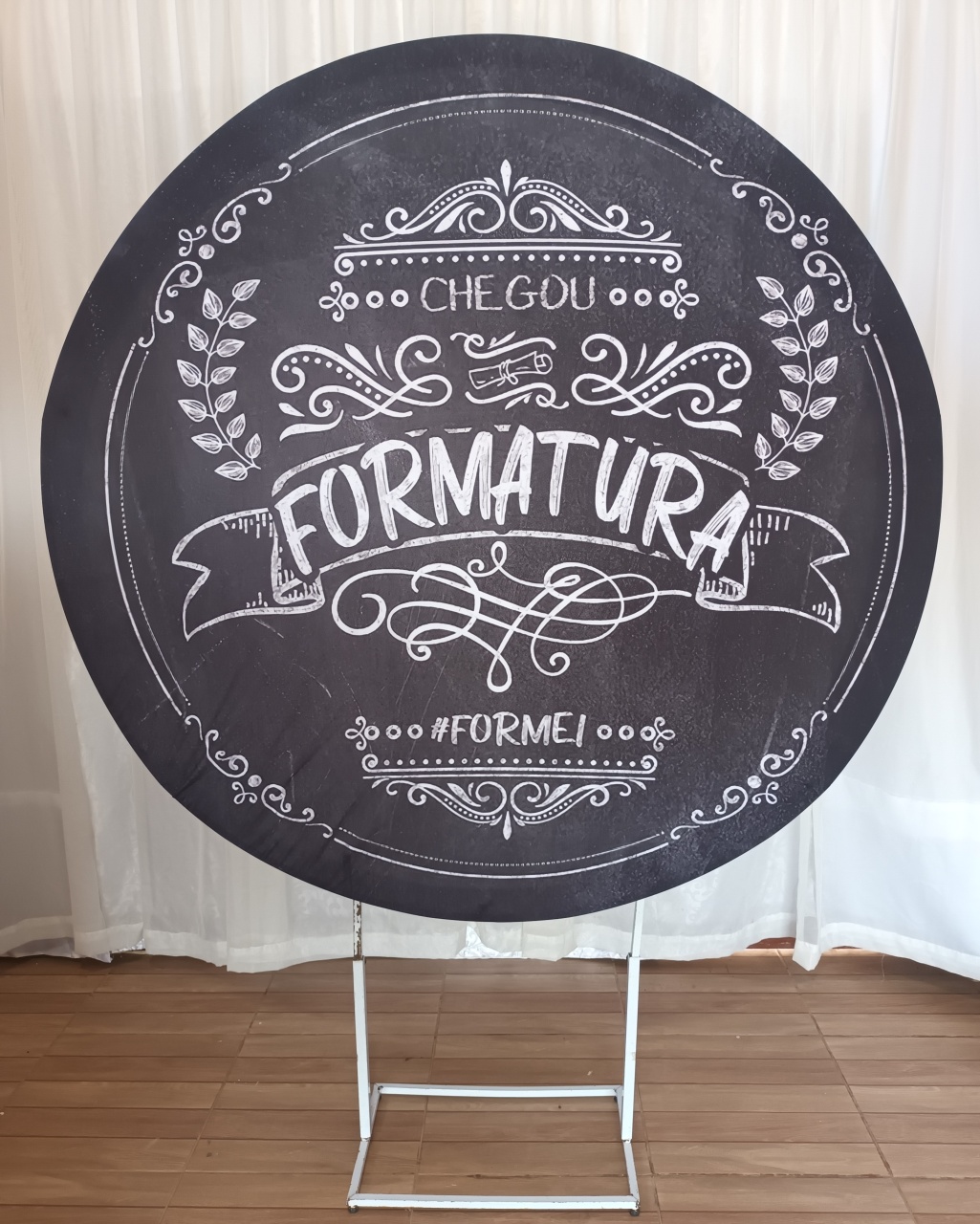 Capa Painel Sublimada 1,50 - Formatura - CRIS FEST DECOR - PEGUE E MONTE