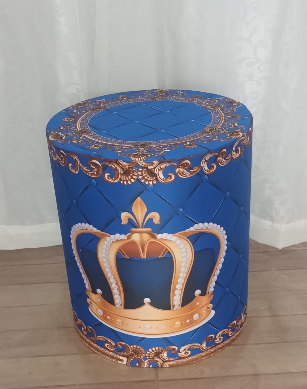 Capa de Cilindro Sublimada: Coroa\ P   - CRIS FEST DECOR - PEGUE E MONTE