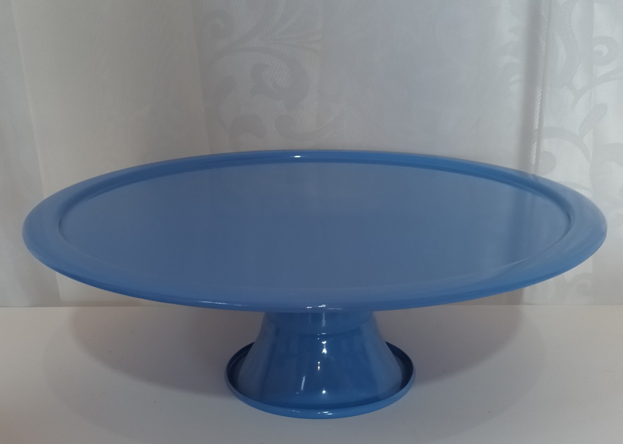 Boleira Metal - Azul G   - CRIS FEST DECOR - PEGUE E MONTE