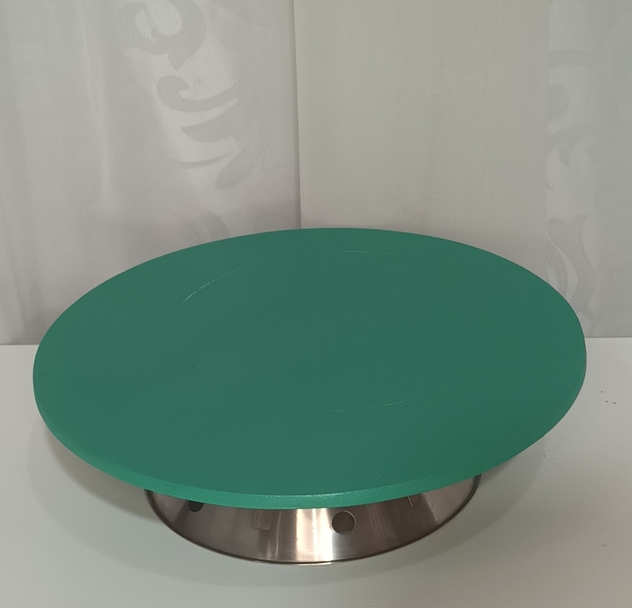 Boleira Baixa Mdf- Verde - CRIS FEST DECOR - PEGUE E MONTE