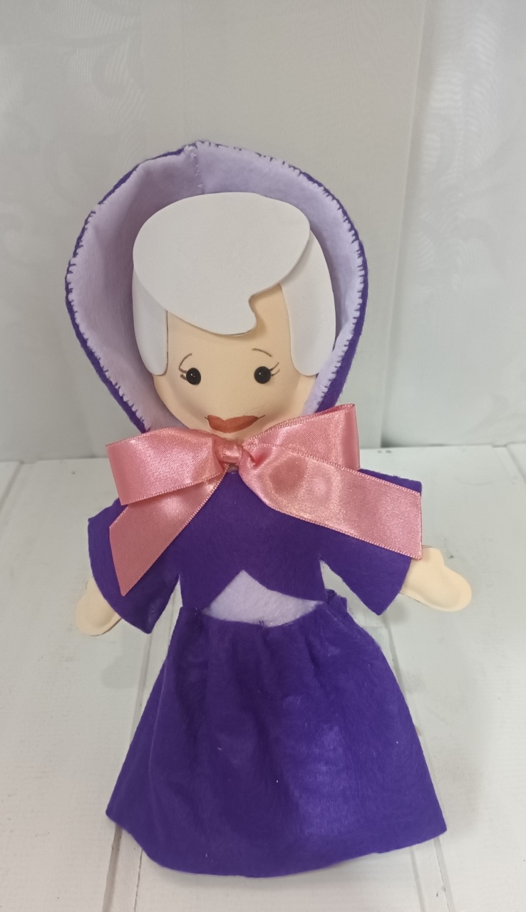 Personagem Eva - Fada Madrinha ( Cinderela) - CRIS FEST DECOR - PEGUE E MONTE