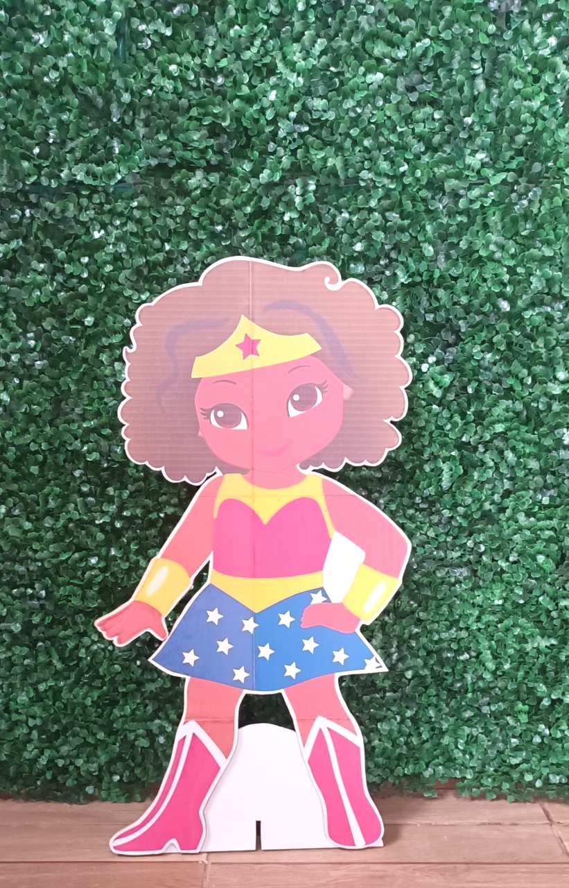 Toten Mdf - Mulher Maravilha - CRIS FEST DECOR - PEGUE E MONTE
