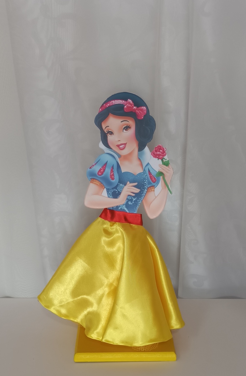 Personagem Tecido : Tema - Branca de Neve - CRIS FEST DECOR - PEGUE E MONTE
