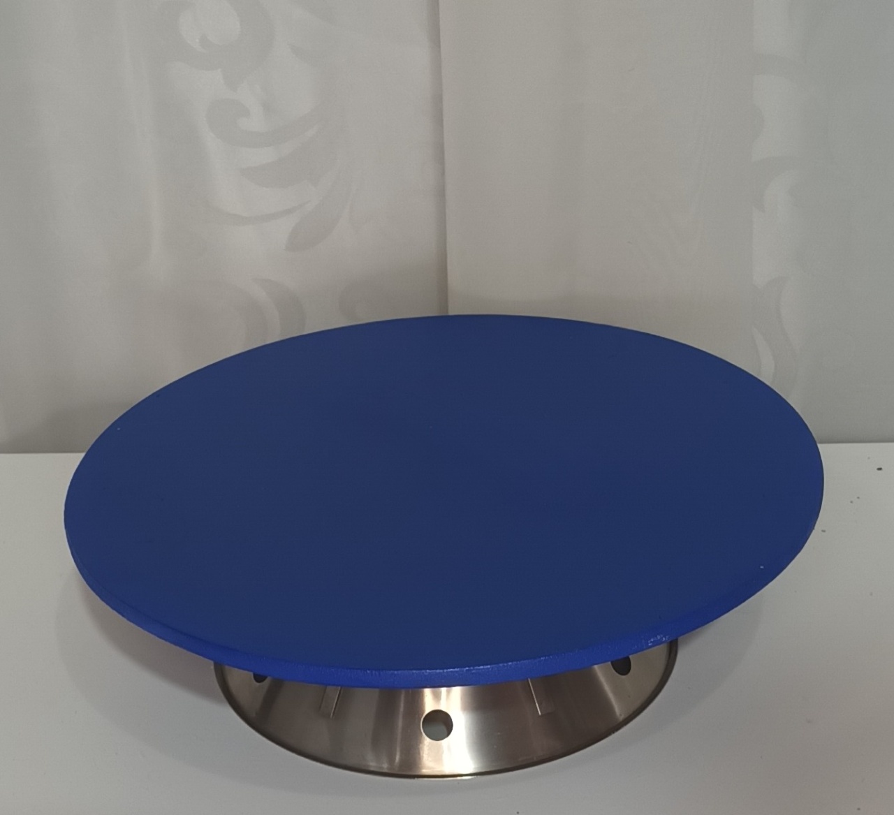 Boleira Baixa Mdf- Azul Escuro - CRIS FEST DECOR - PEGUE E MONTE