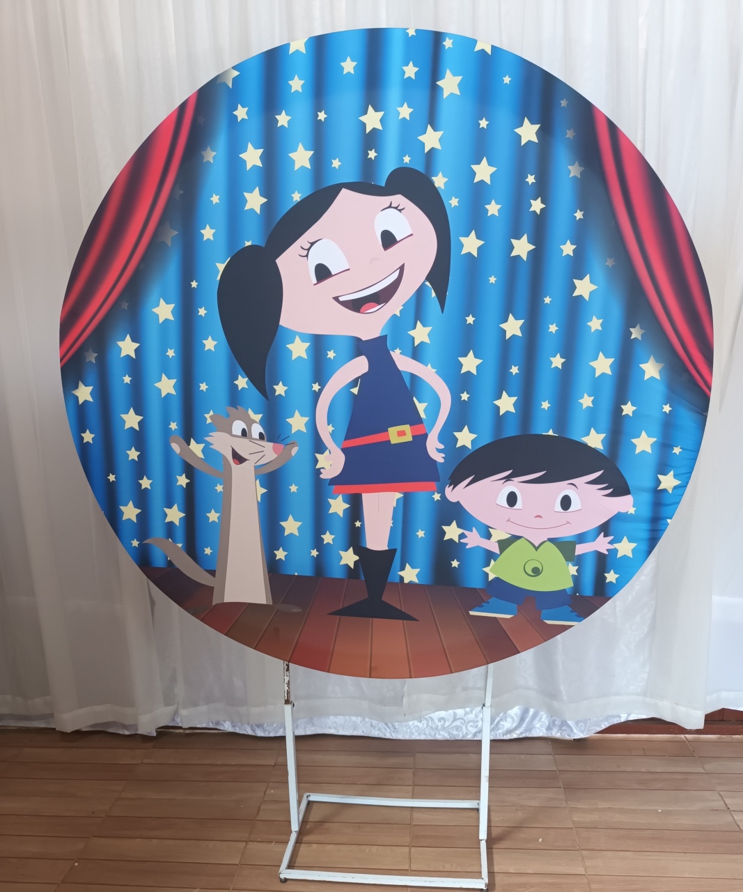Capa Painel Sublimada 1,50 - Luna - CRIS FEST DECOR - PEGUE E MONTE