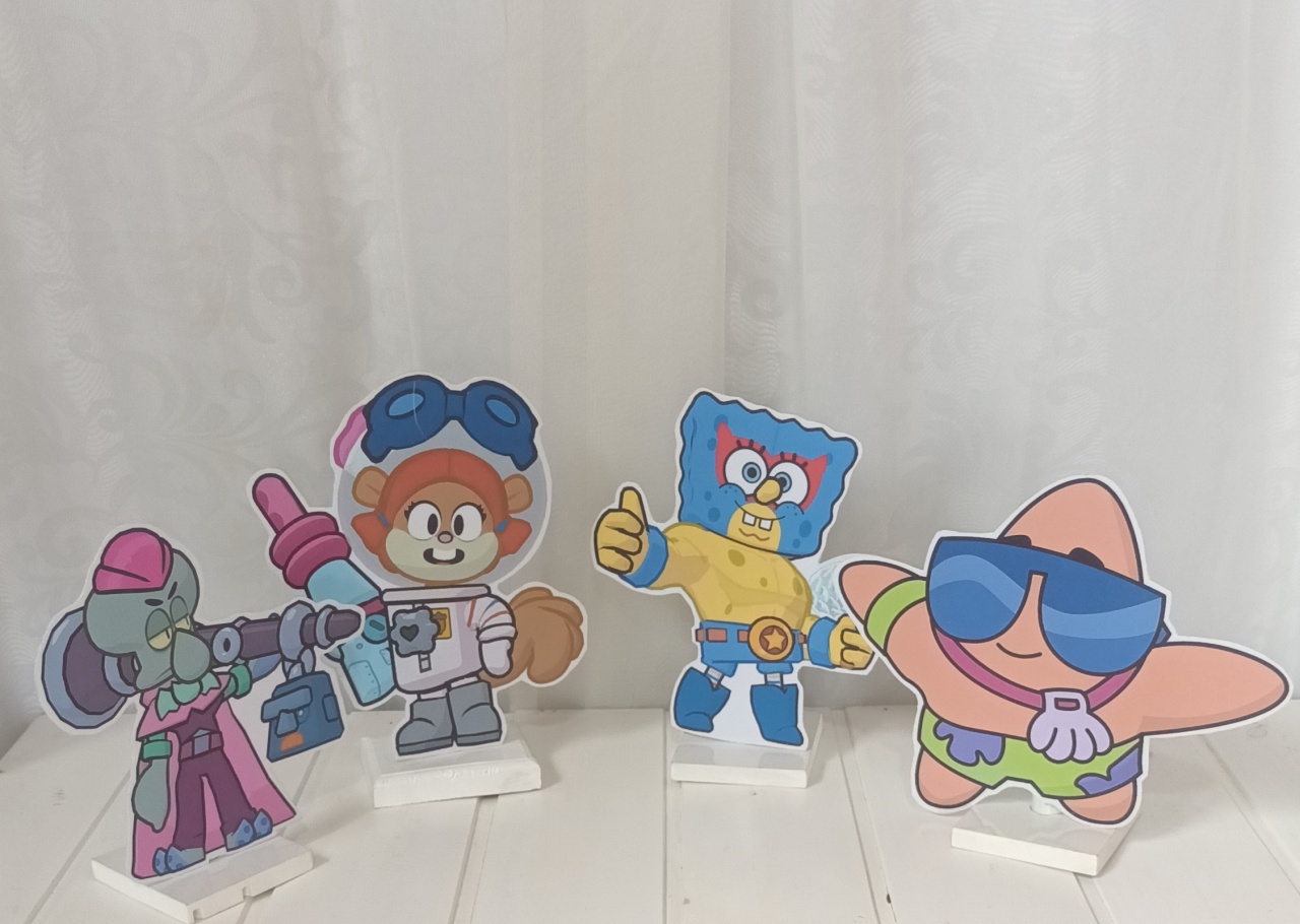 Display de Mesa - Tema: Brawl Stars - CRIS FEST DECOR - PEGUE E MONTE