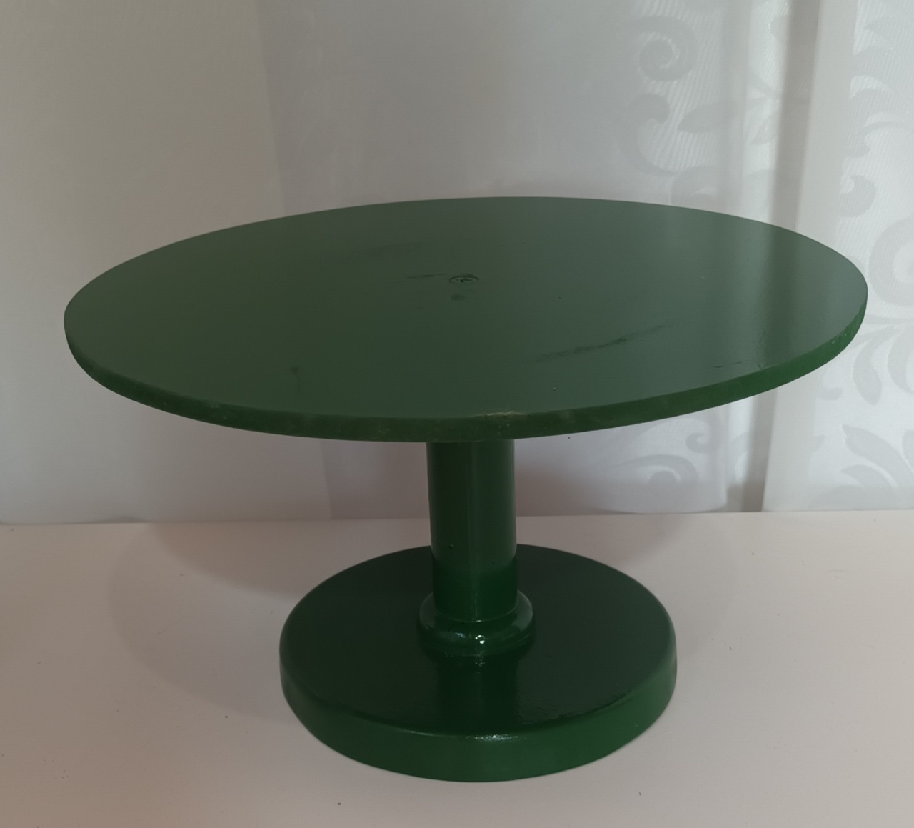Bandeja  Alta Mdf - Verde Militar1 - CRIS FEST DECOR - PEGUE E MONTE