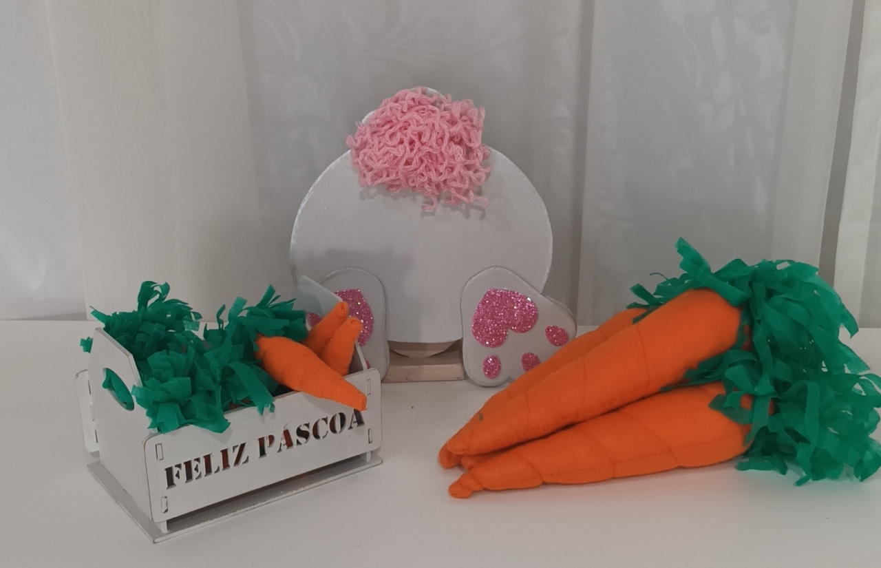 Adereços de Mesa -  Páscoa  - CRIS FEST DECOR - PEGUE E MONTE