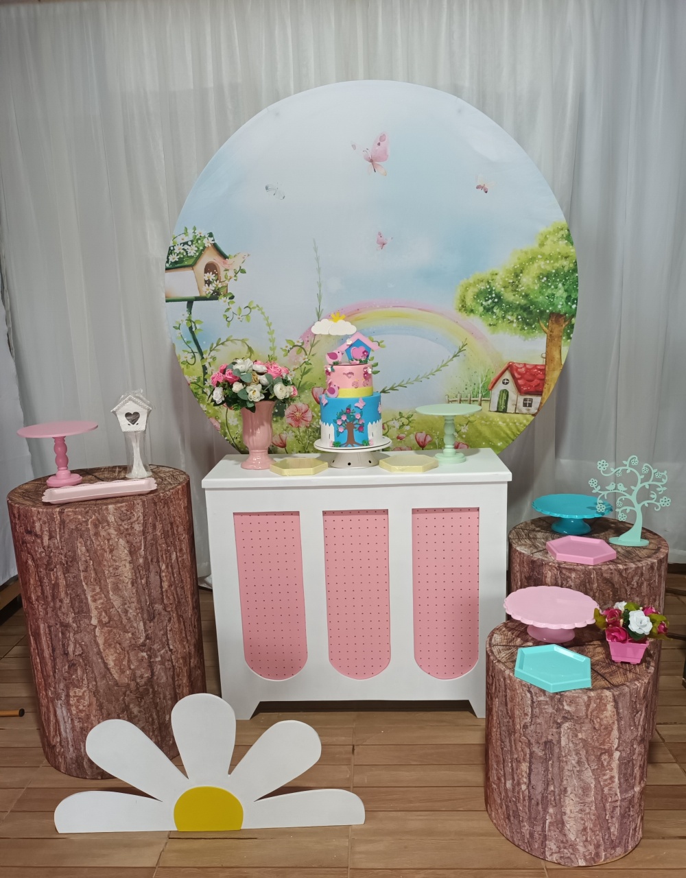 Composição - Jardim Encantado - CRIS FEST DECOR - PEGUE E MONTE