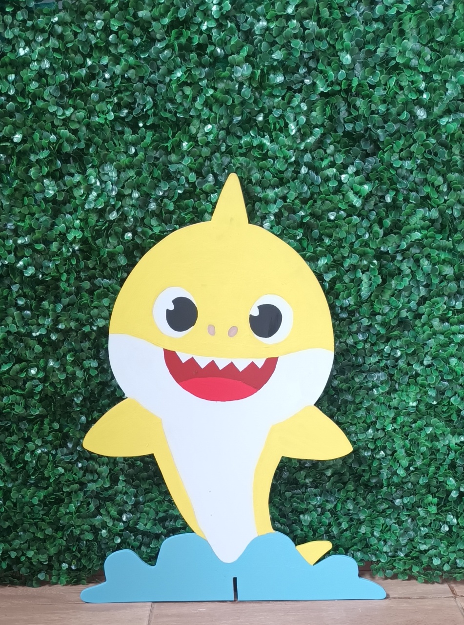Toten Mdf - Baby Shark - CRIS FEST DECOR - PEGUE E MONTE