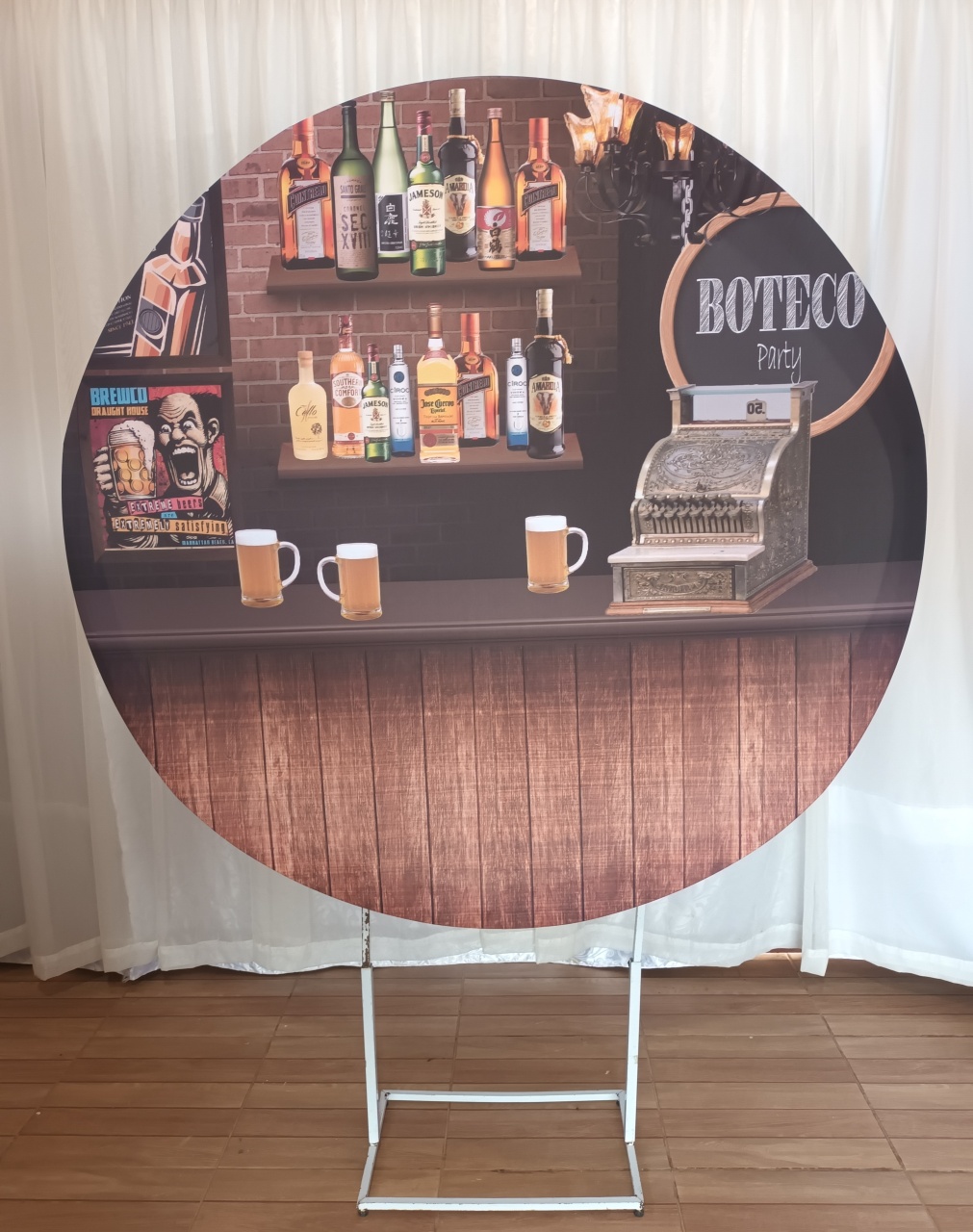 Capa Painel Sublimada 1,50 - Boteco - CRIS FEST DECOR - PEGUE E MONTE
