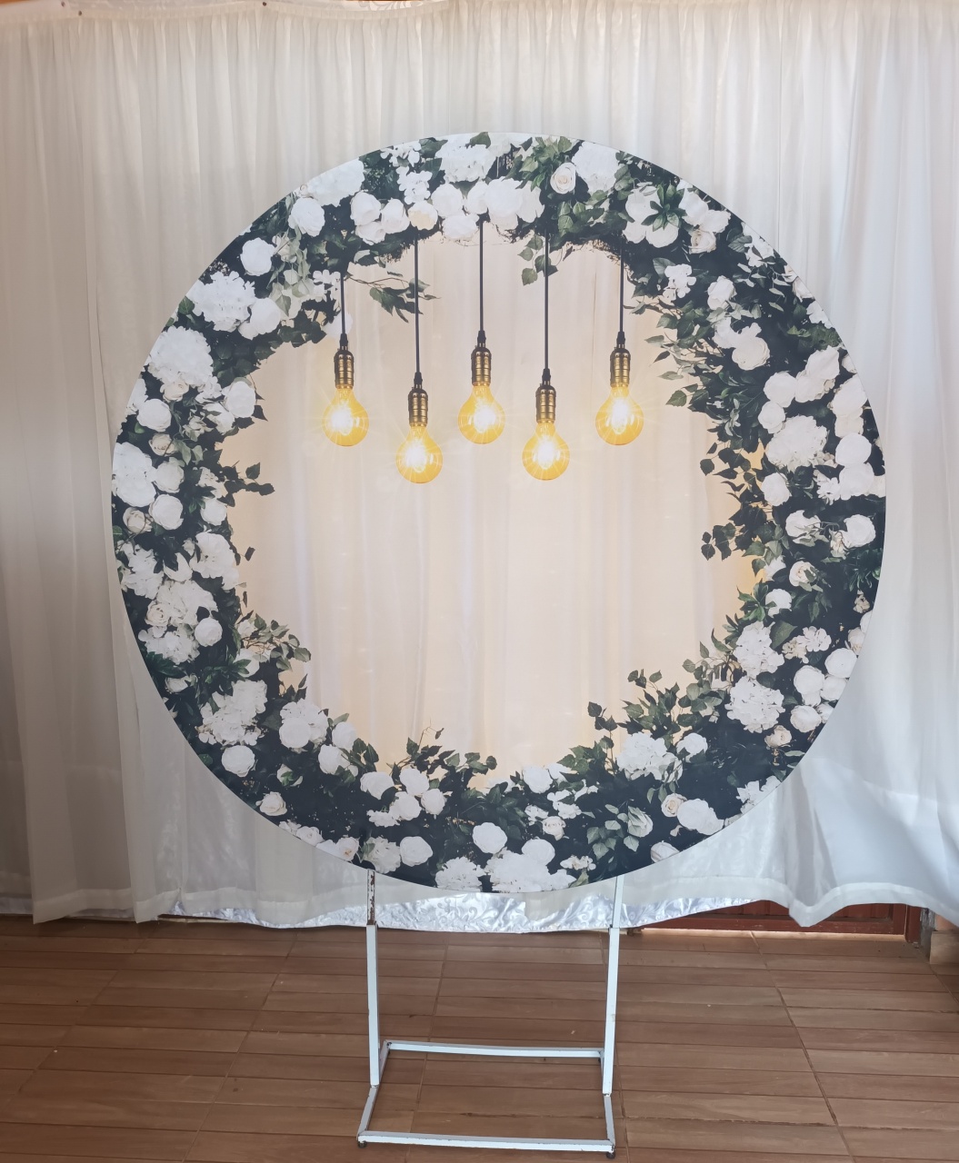 Capa Painel Sublimada 1,50 - Casamento - CRIS FEST DECOR - PEGUE E MONTE