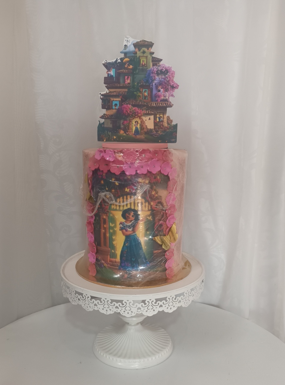 Bolo Fake I  -  Encanto Maribel - CRIS FEST DECOR - PEGUE E MONTE