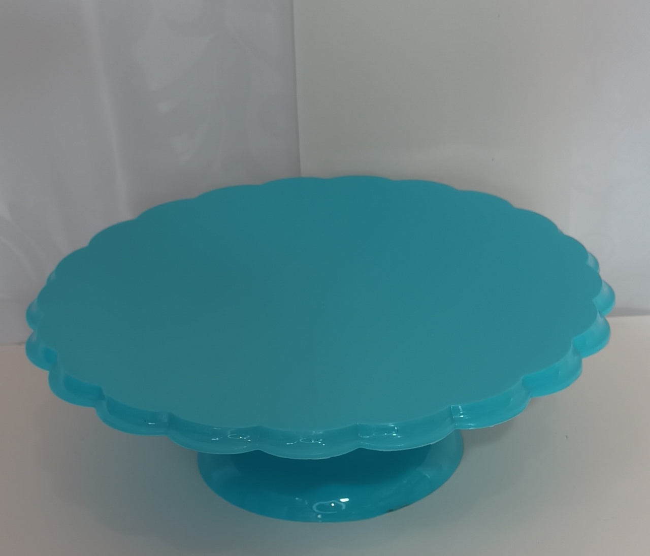 Bandeja  Babado Pvc - Tiffany - CRIS FEST DECOR - PEGUE E MONTE
