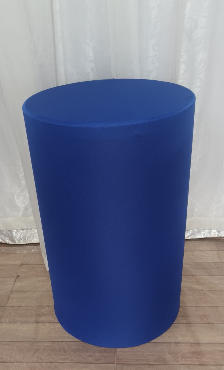 Capa de Cilindro Lisa: Azul Escuro G - CRIS FEST DECOR - PEGUE E MONTE