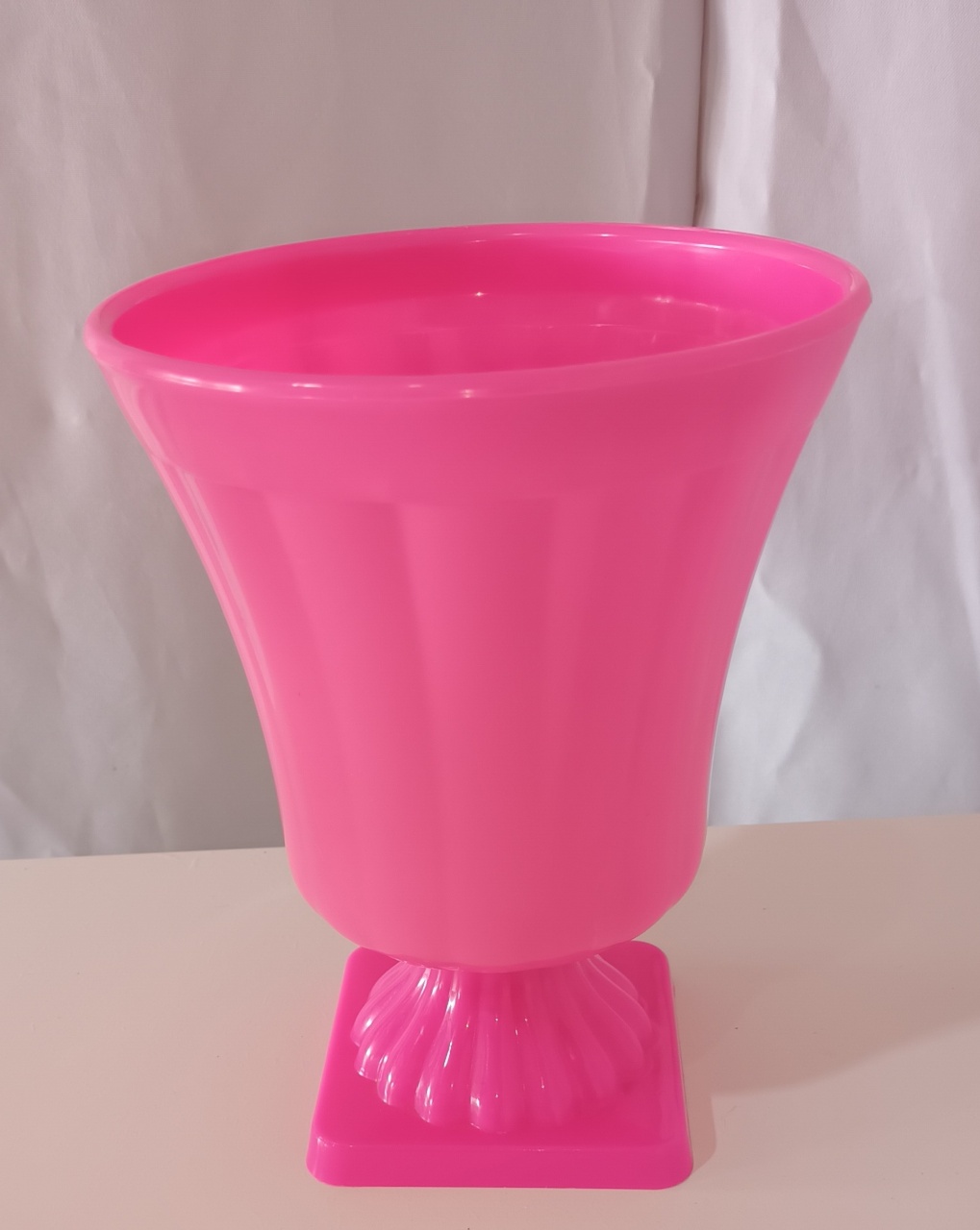 Vaso Pvc - Rosa Pink - CRIS FEST DECOR - PEGUE E MONTE