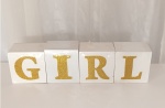 Letreiro de Mesa Cubo- Baby - imagem 2
