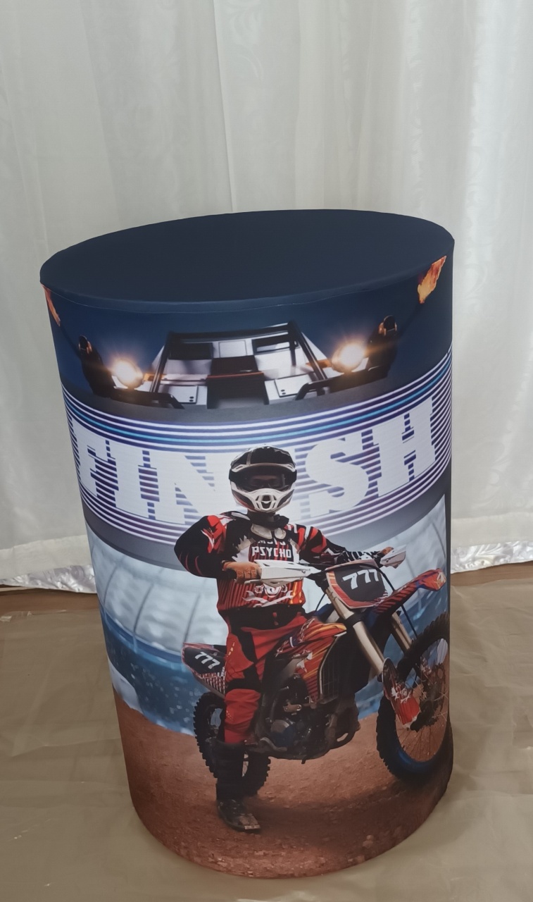 Capa de Cilindro Sublimada: Motocross\G       - CRIS FEST DECOR - PEGUE E MONTE