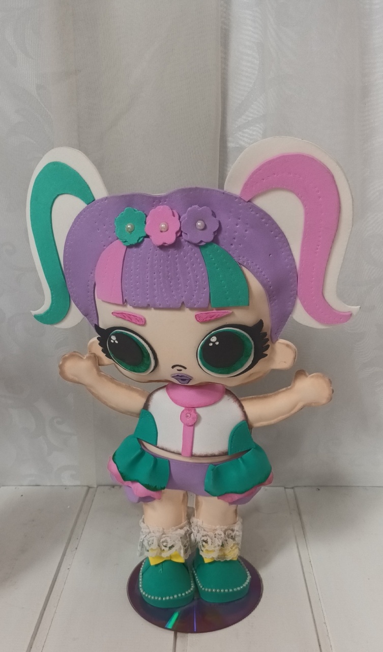 Personagem Eva - Lol 3 - CRIS FEST DECOR - PEGUE E MONTE