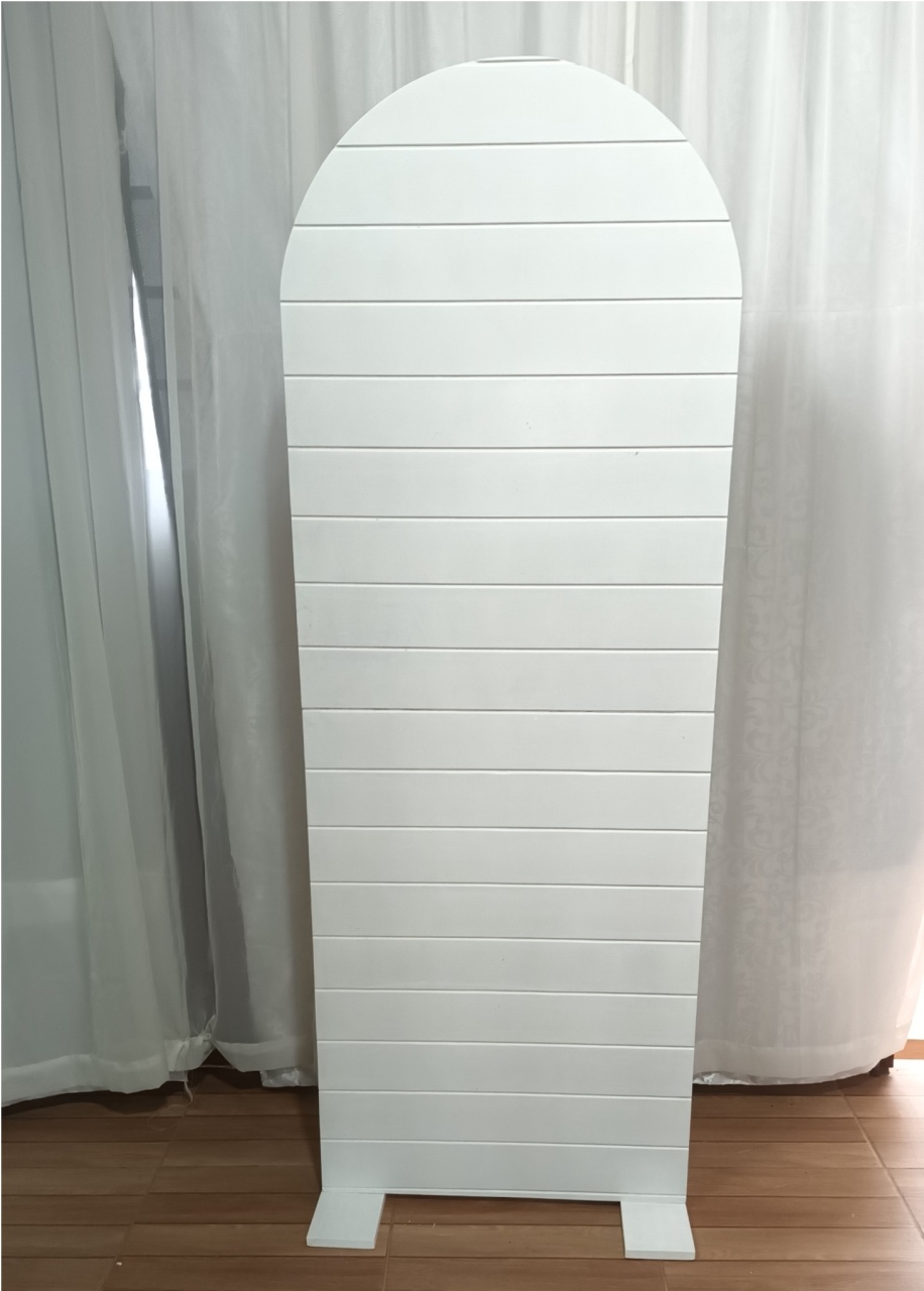 Painel Mdf Riscado- Branco 1,80X60Cm - CRIS FEST DECOR - PEGUE E MONTE