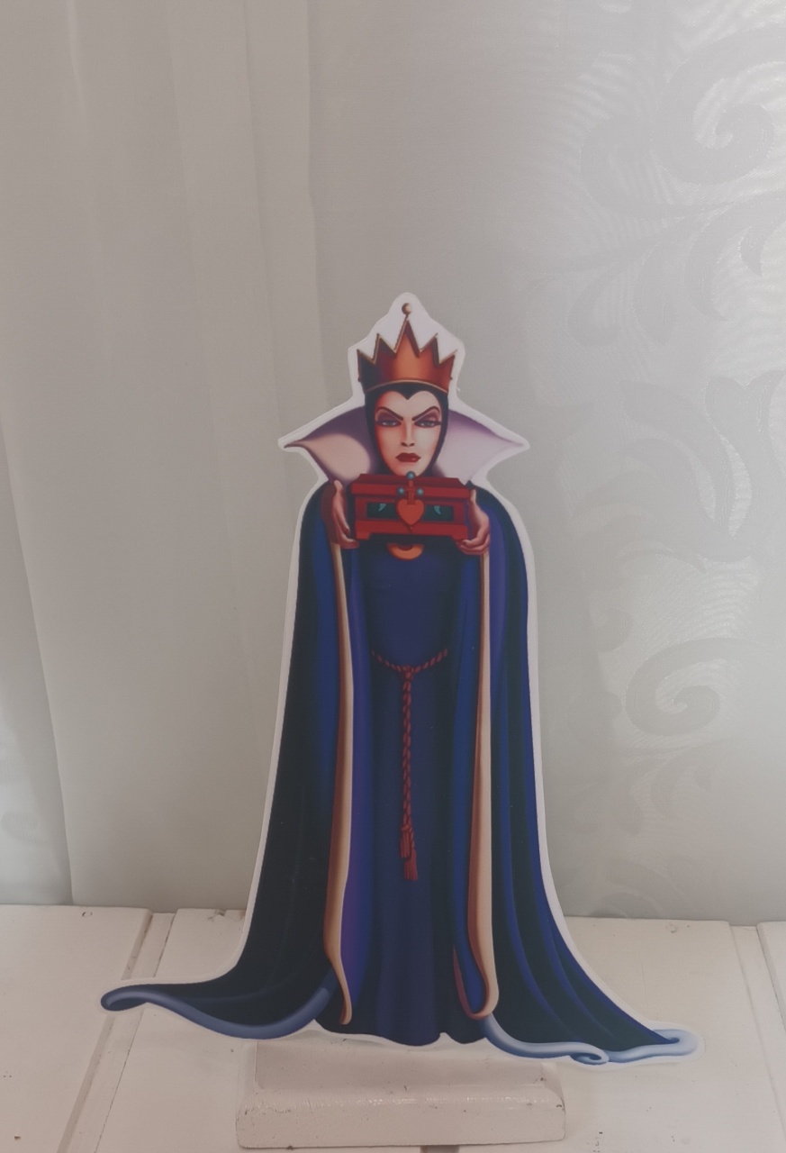 Display de Mesa - Tema: Branca de Neve  - CRIS FEST DECOR - PEGUE E MONTE