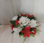 Arranjo Flor - Vermelho E Branco - imagem 2