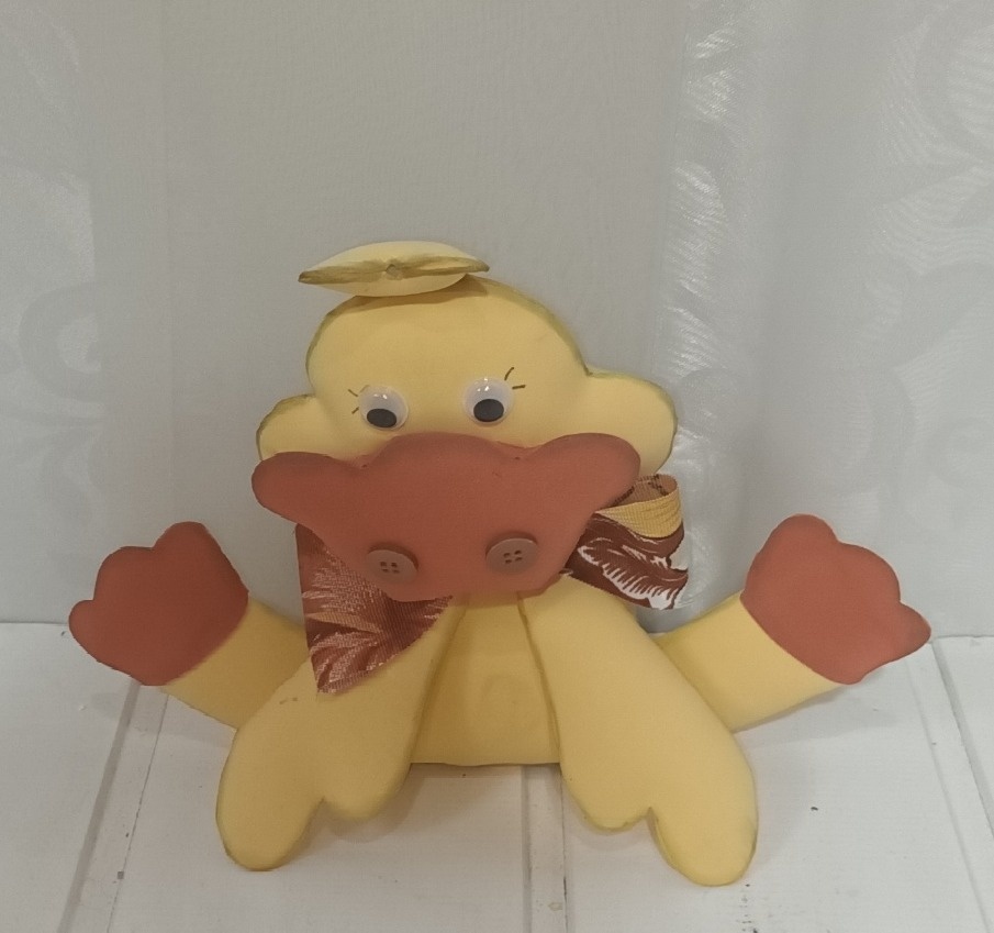 Personagem Eva - Pato ( Fazendinha) - CRIS FEST DECOR - PEGUE E MONTE