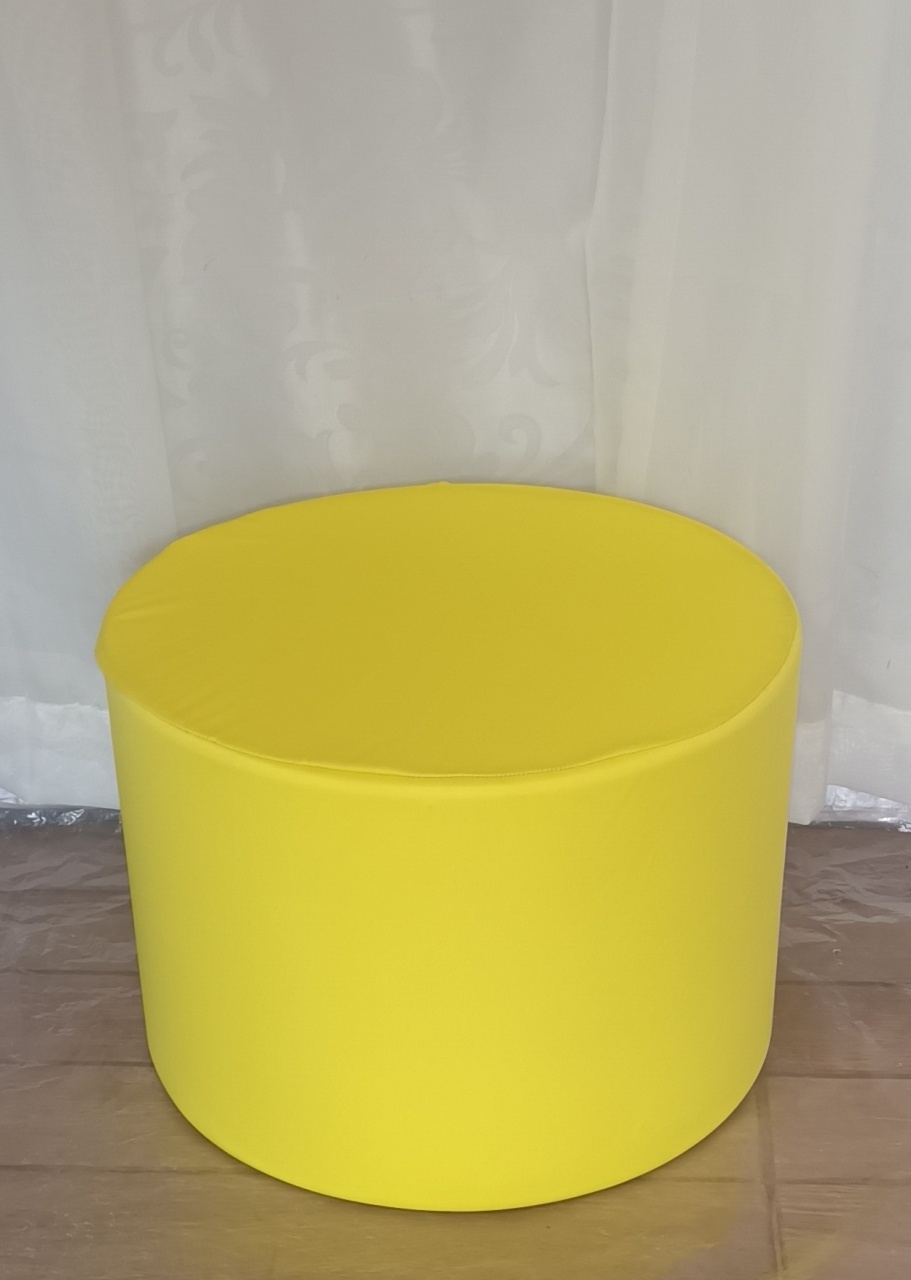 Capa de Cilindro Lisa: Amarelo Canario  B\Pp    - CRIS FEST DECOR - PEGUE E MONTE