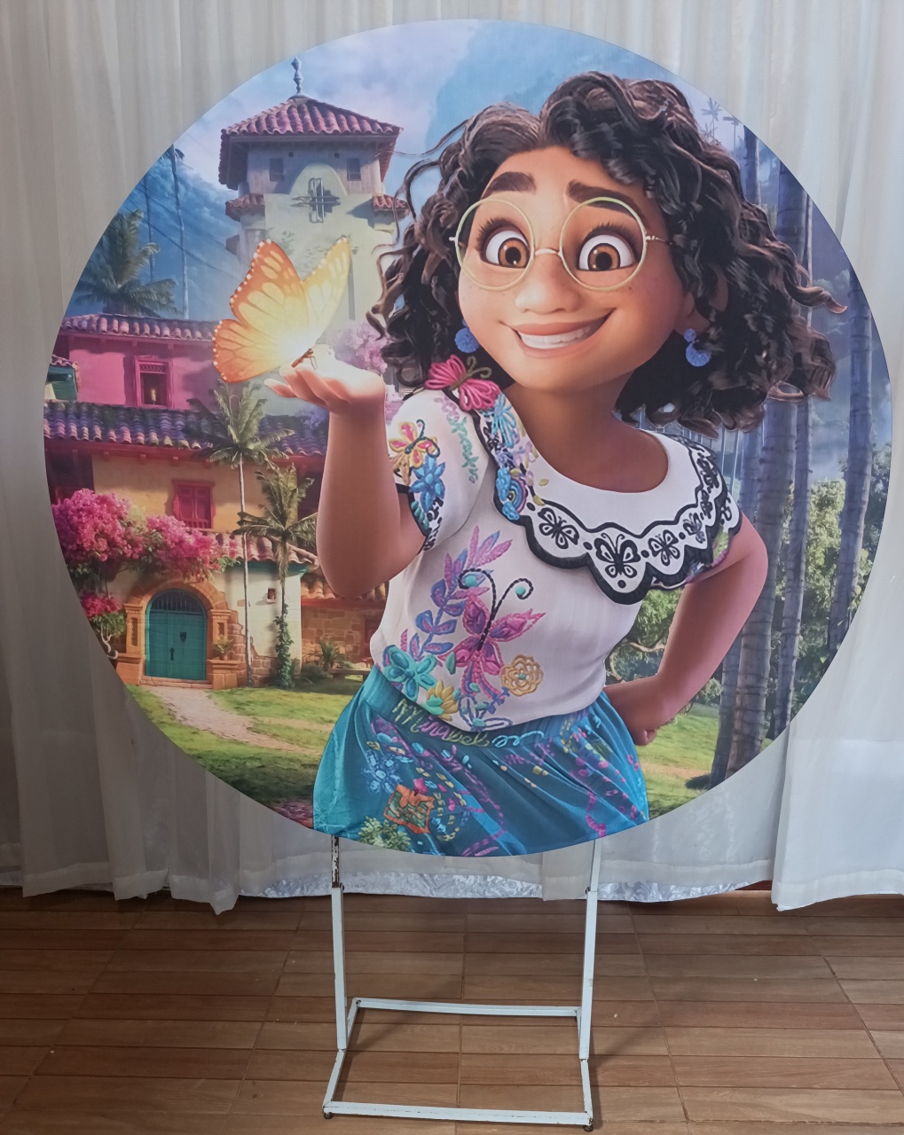 Capa Painel Sublimada 1,50 - Encanto\ Maribel - CRIS FEST DECOR - PEGUE E MONTE