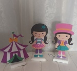  Display de Mesa - Tema: Circo Rosa - imagem 7