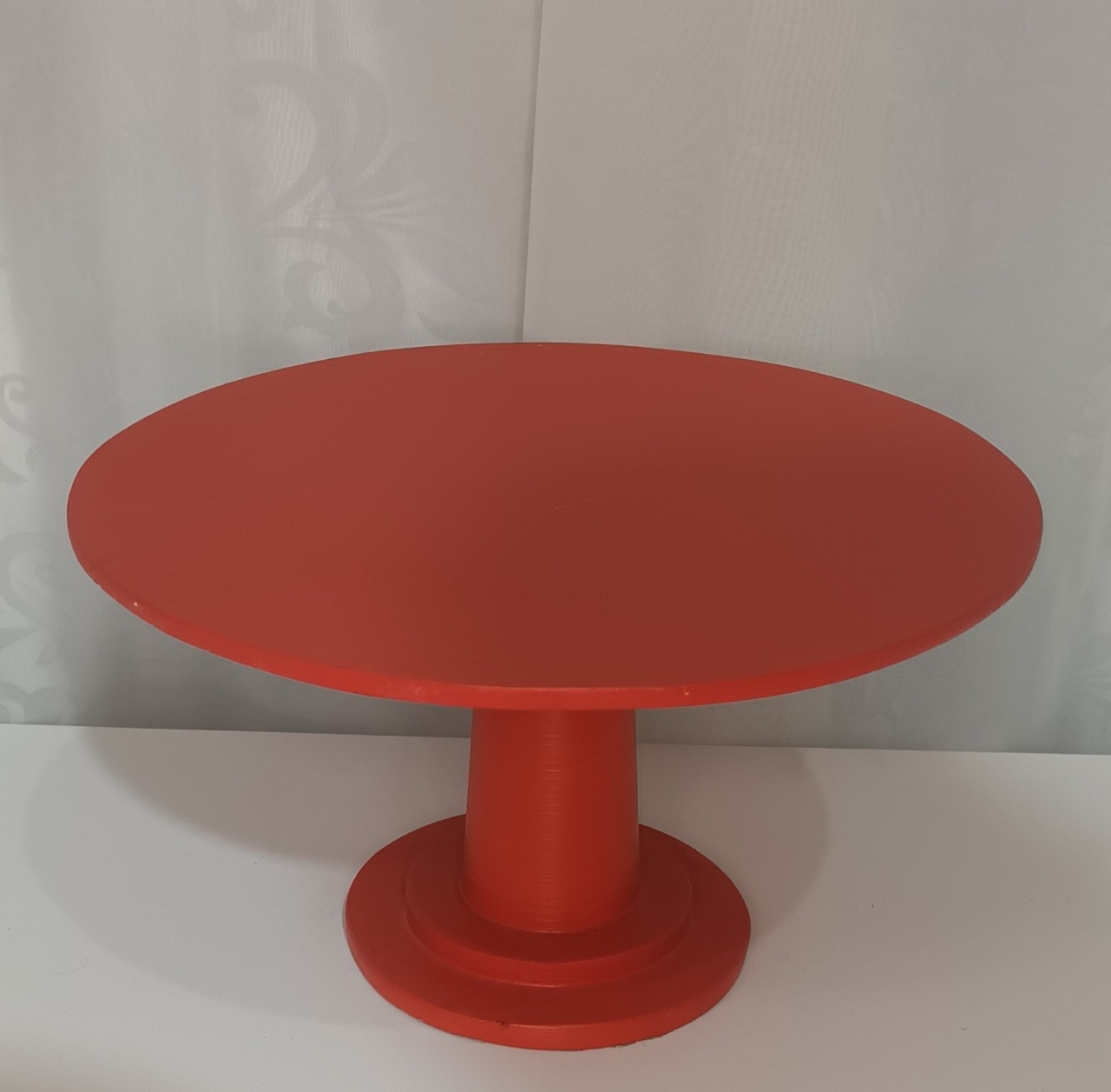 Boleira Alta Mdf- Vermelho - CRIS FEST DECOR - PEGUE E MONTE