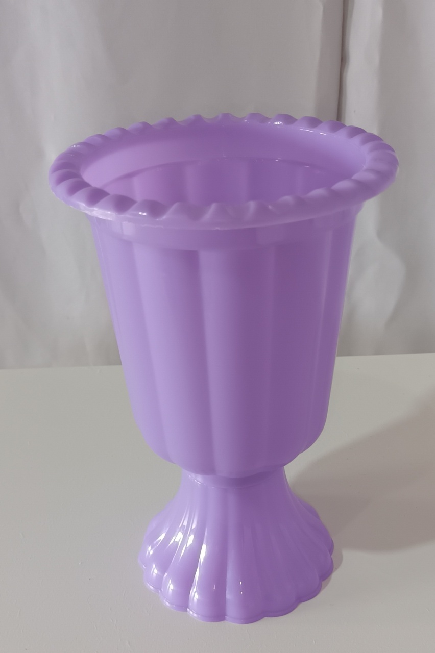 Vaso Pvc - Lilás - CRIS FEST DECOR - PEGUE E MONTE