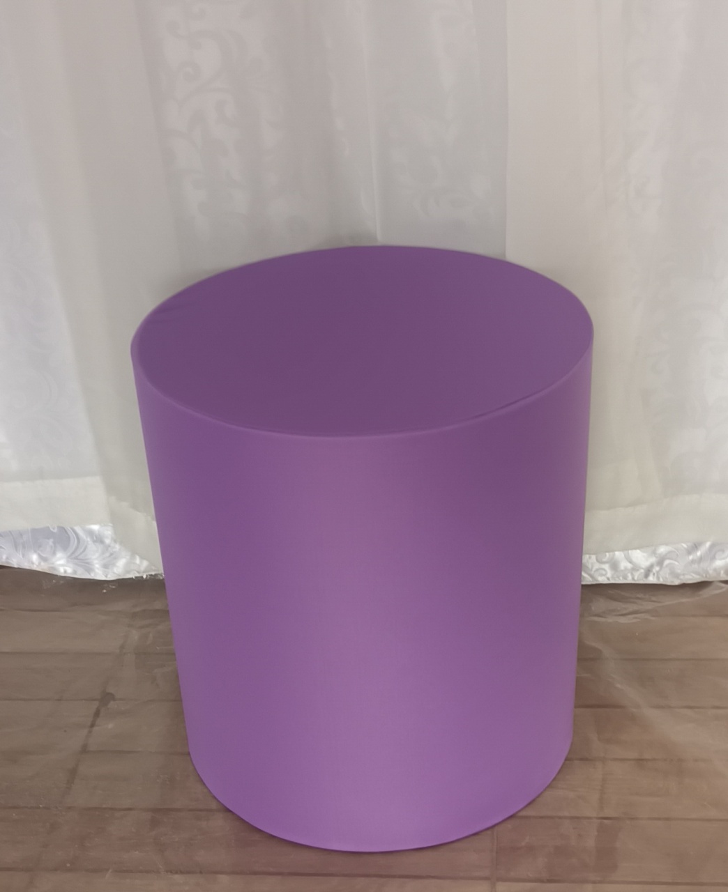 Capa de Cilindro Lisa: Lilás B\P - CRIS FEST DECOR - PEGUE E MONTE