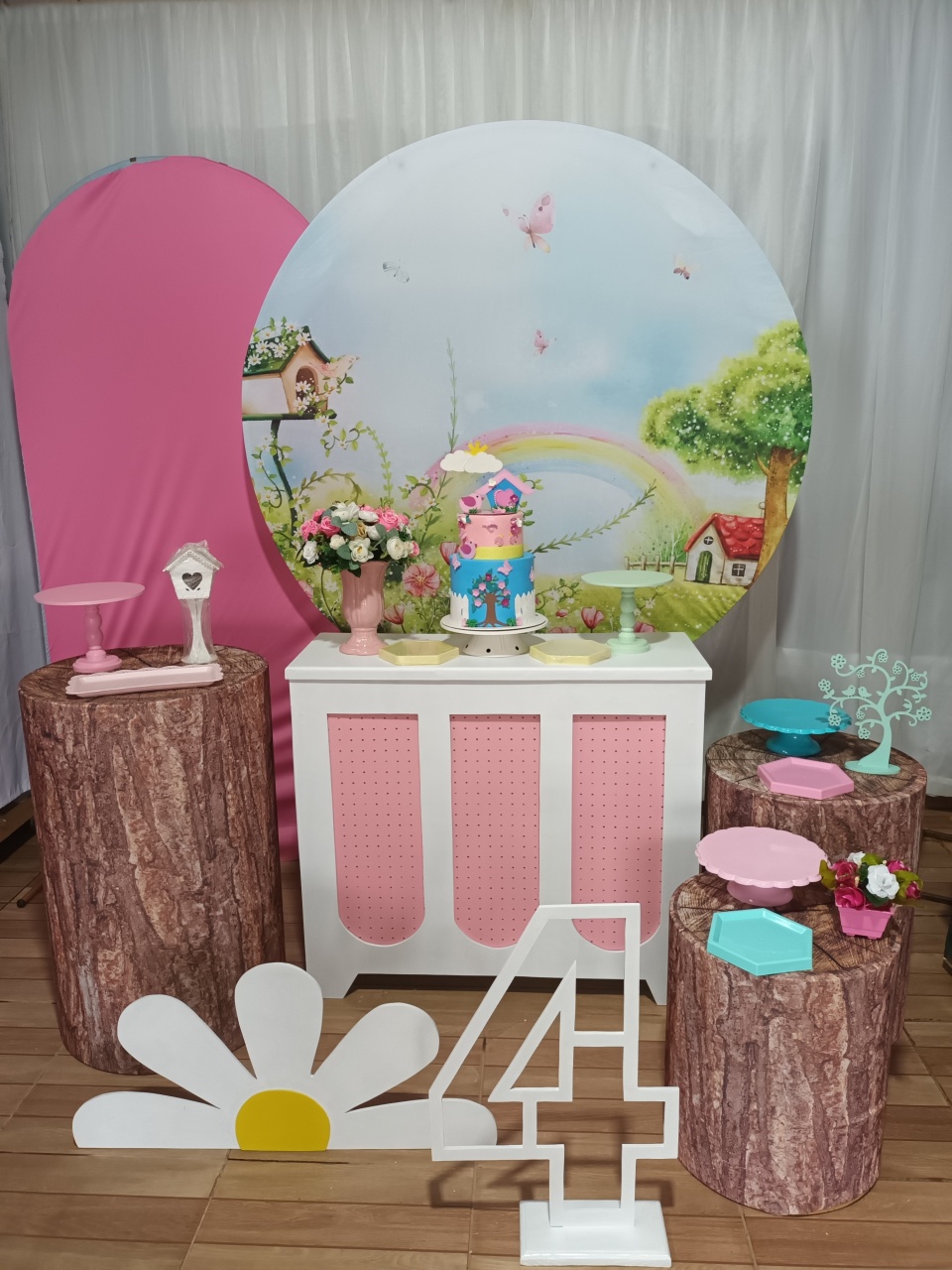 Composição - Jardim Encantado - CRIS FEST DECOR - PEGUE E MONTE